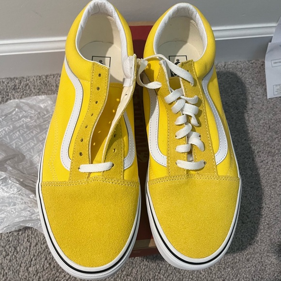 Vans Other - Vans Yellow Sneakers Classic Low-Top Style